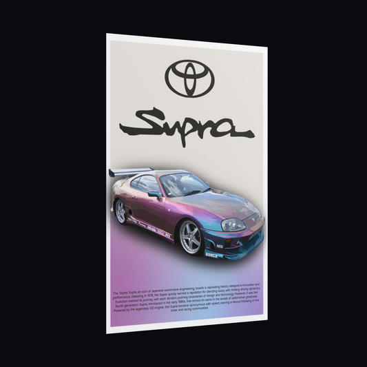 Toyota Supra Poster