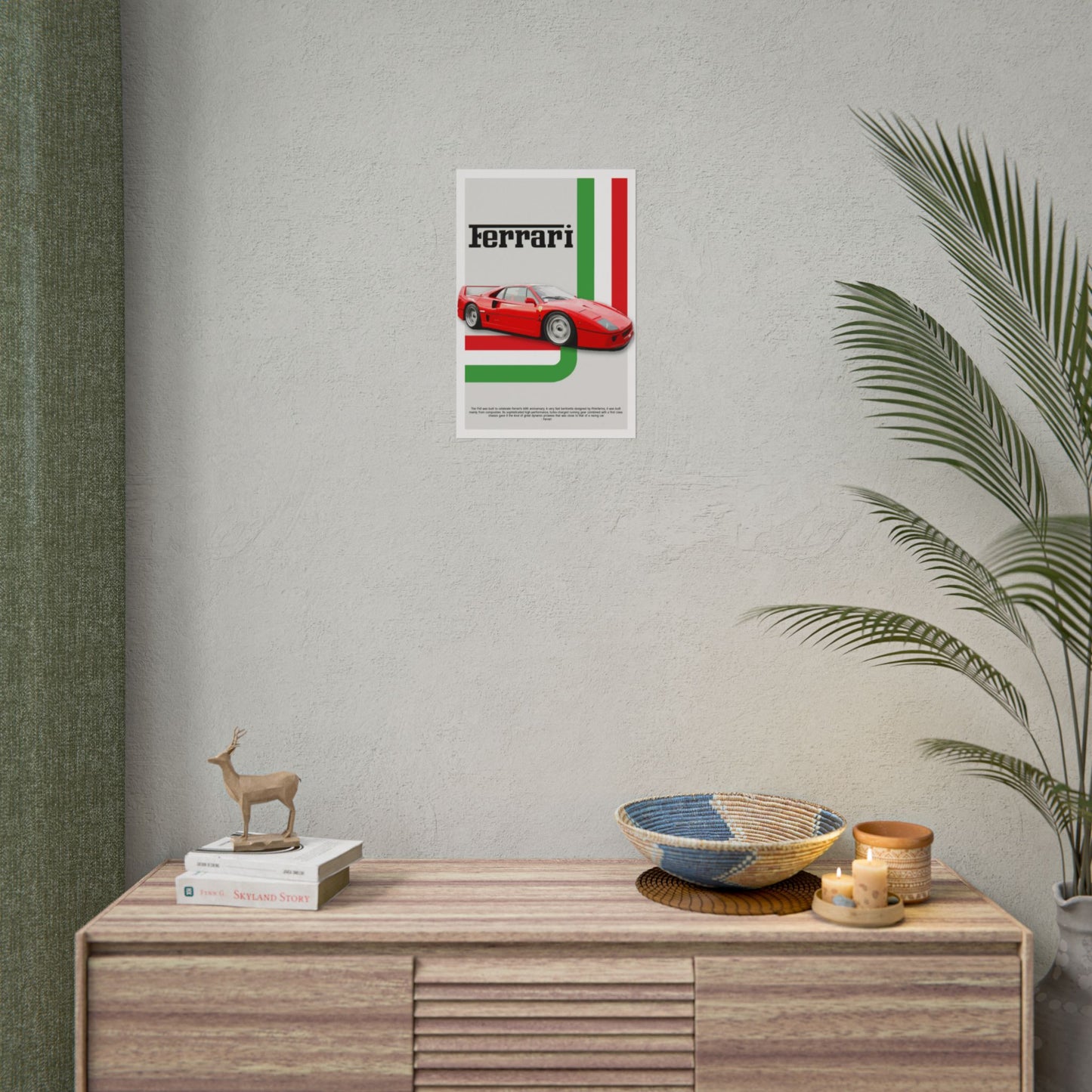 Ferrari F40 Poster