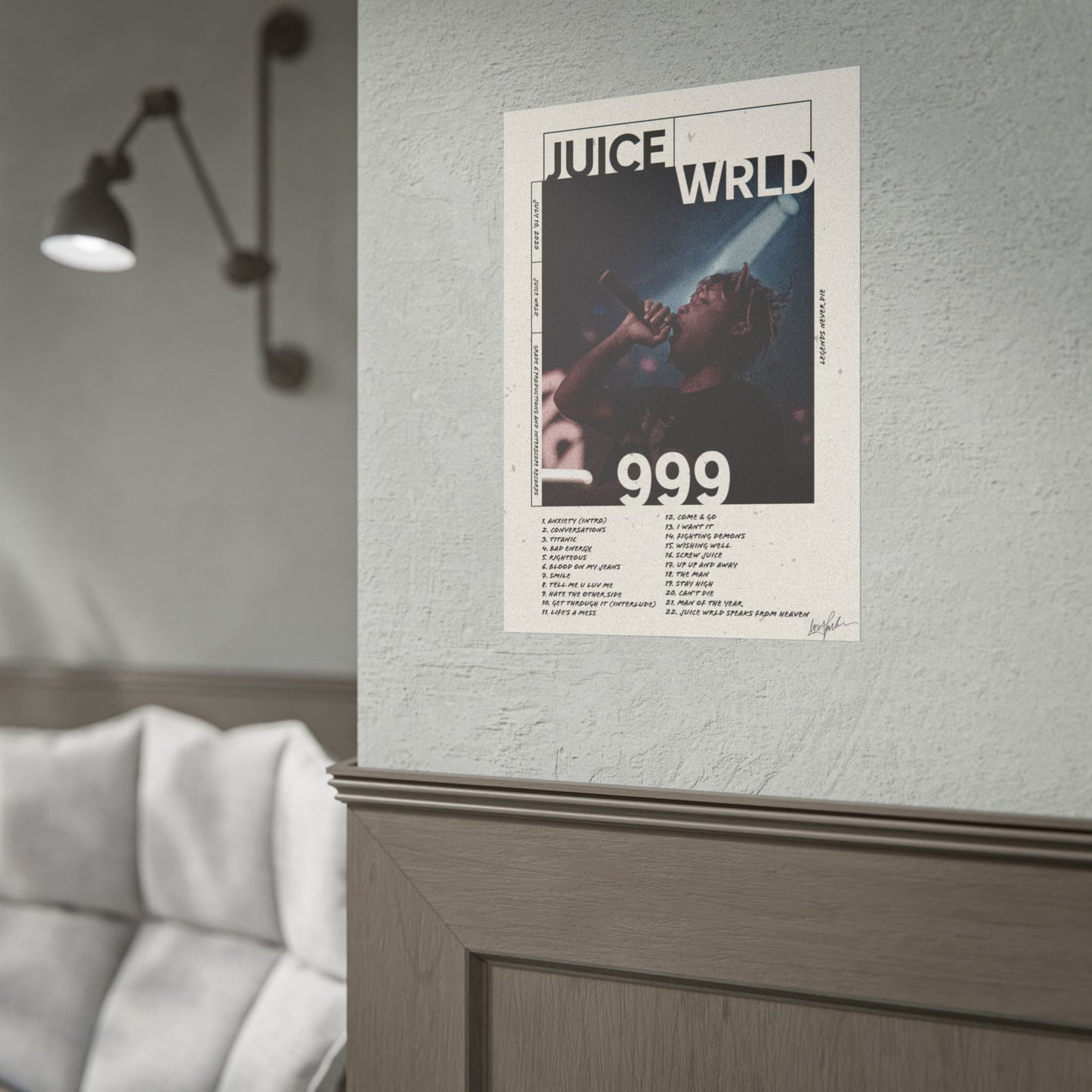 Juice WRLD 999 Poster