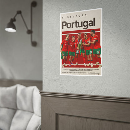 Portugal Football Poster