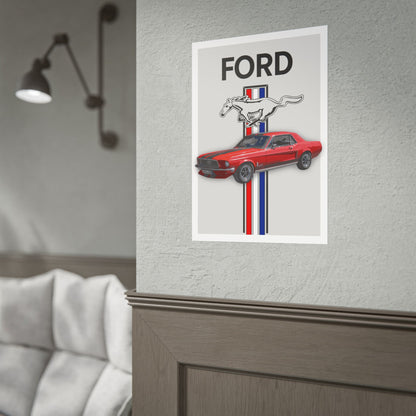 Ford Mustang Poster