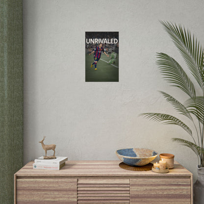 Messi Unrivaled Poster