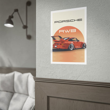 Porsche RWB Poster