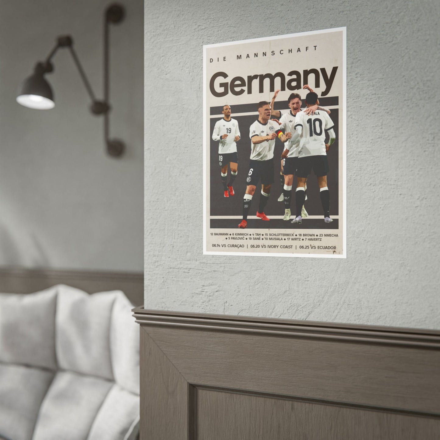 Germany Football Poster