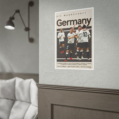 Germany Football Poster