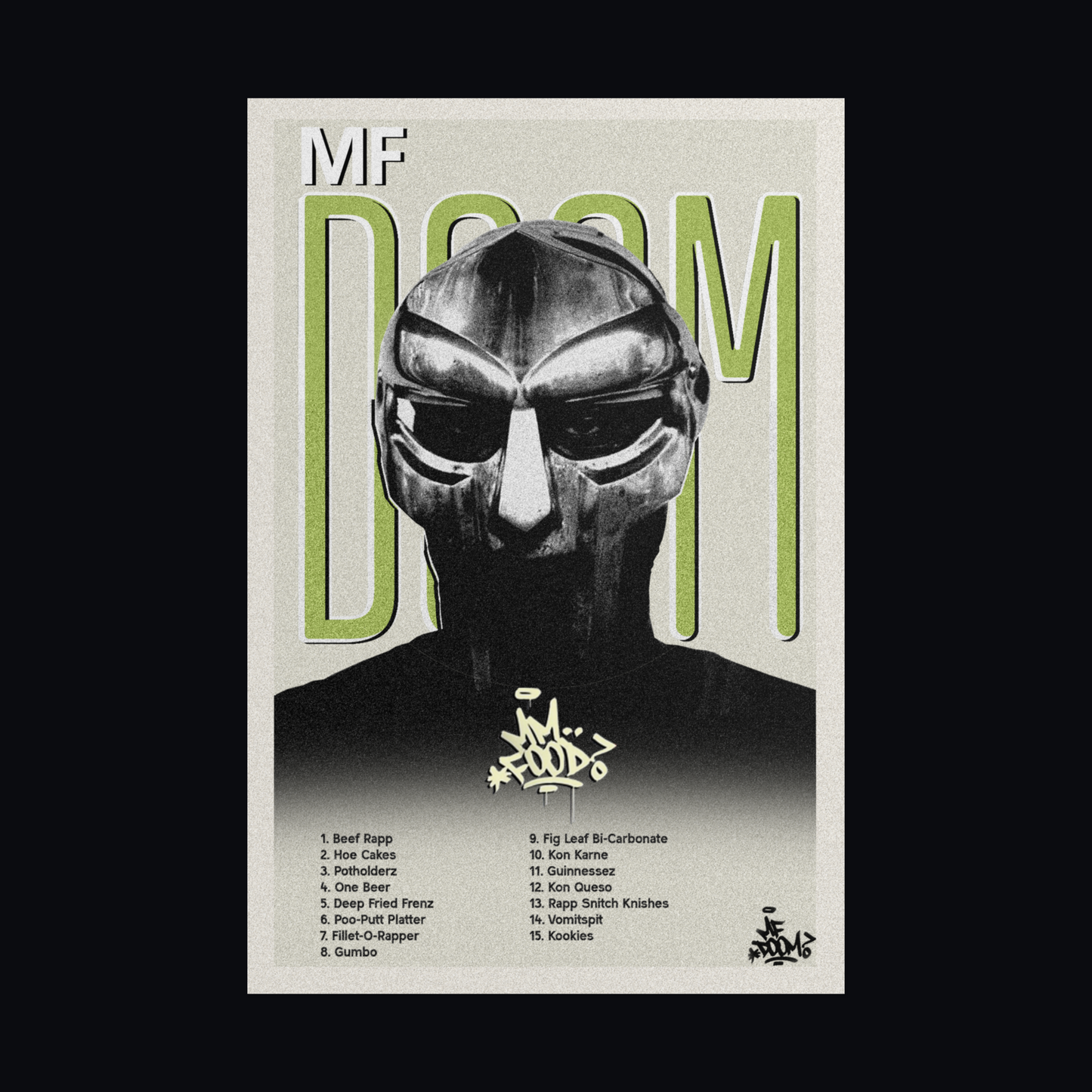 MF DOOM Poster