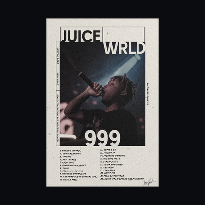 Juice WRLD 999 Poster