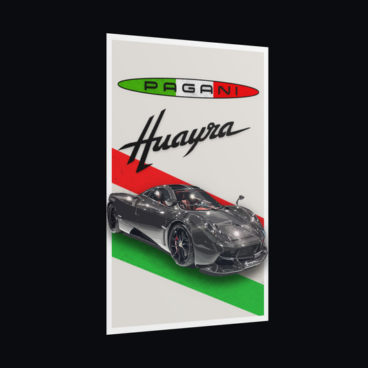 Pagani Huayra Poster