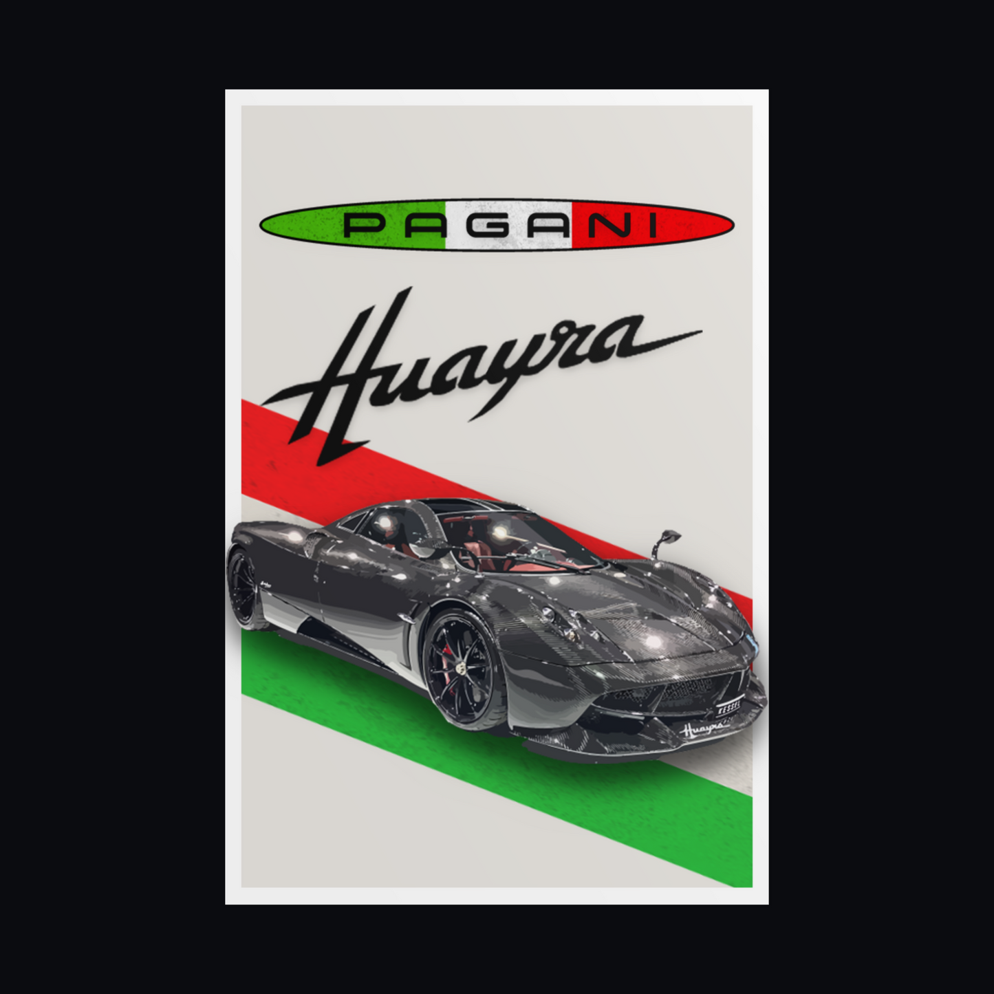 Pagani Huayra Poster