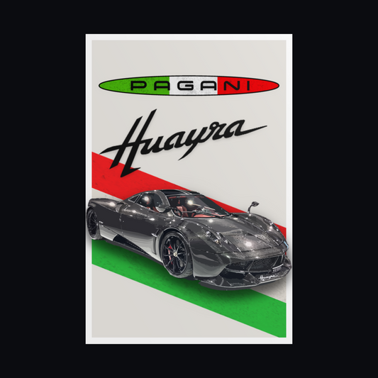 Pagani Huayra Poster