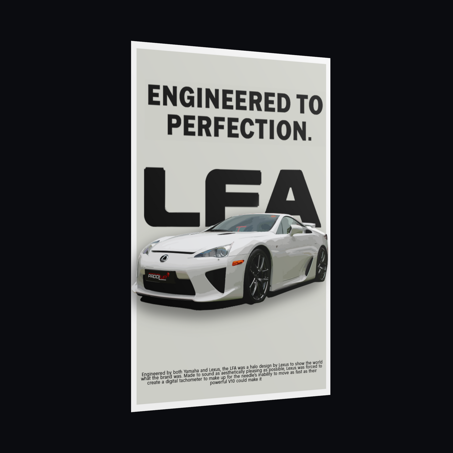 Lexus LFA Poster
