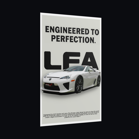 Lexus LFA Poster