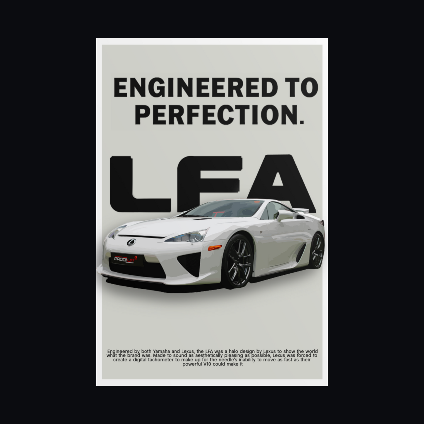 Lexus LFA Poster