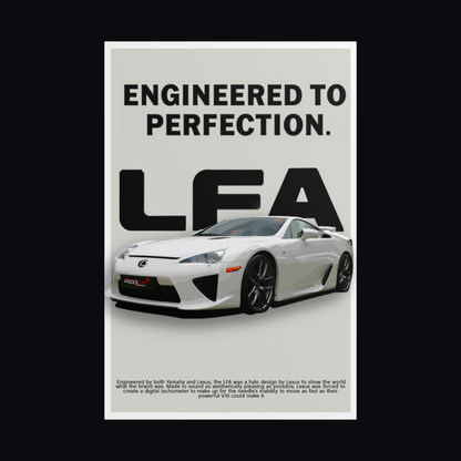 Lexus LFA Poster