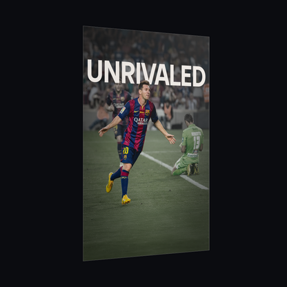Messi Unrivaled Poster