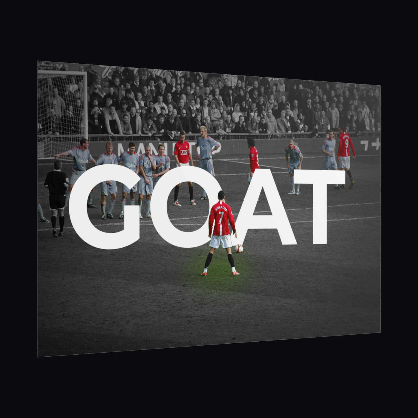 Ronaldo GOAT Poster