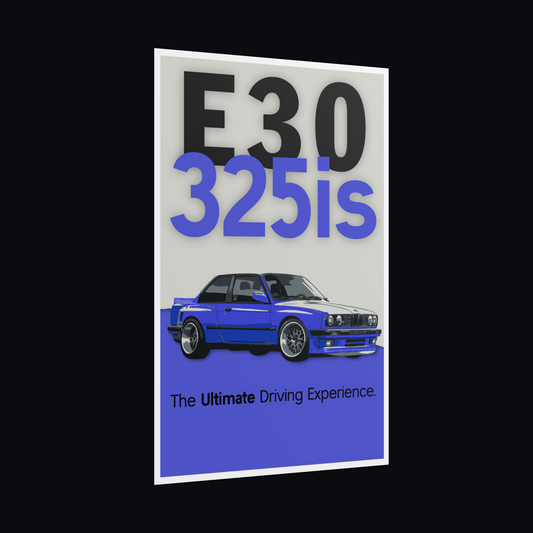 E30 325is Poster