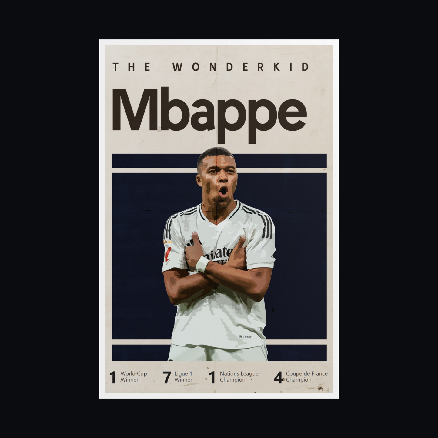 Mbappe Poster