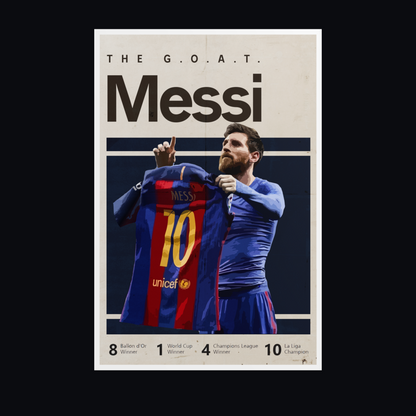 Messi Poster