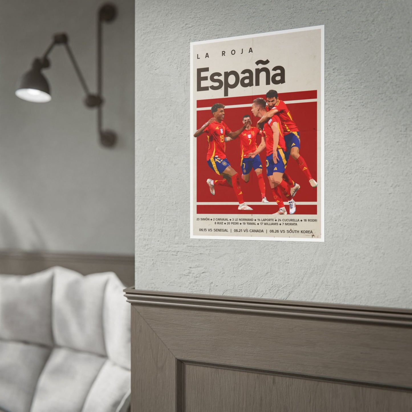 Spain Football Poster