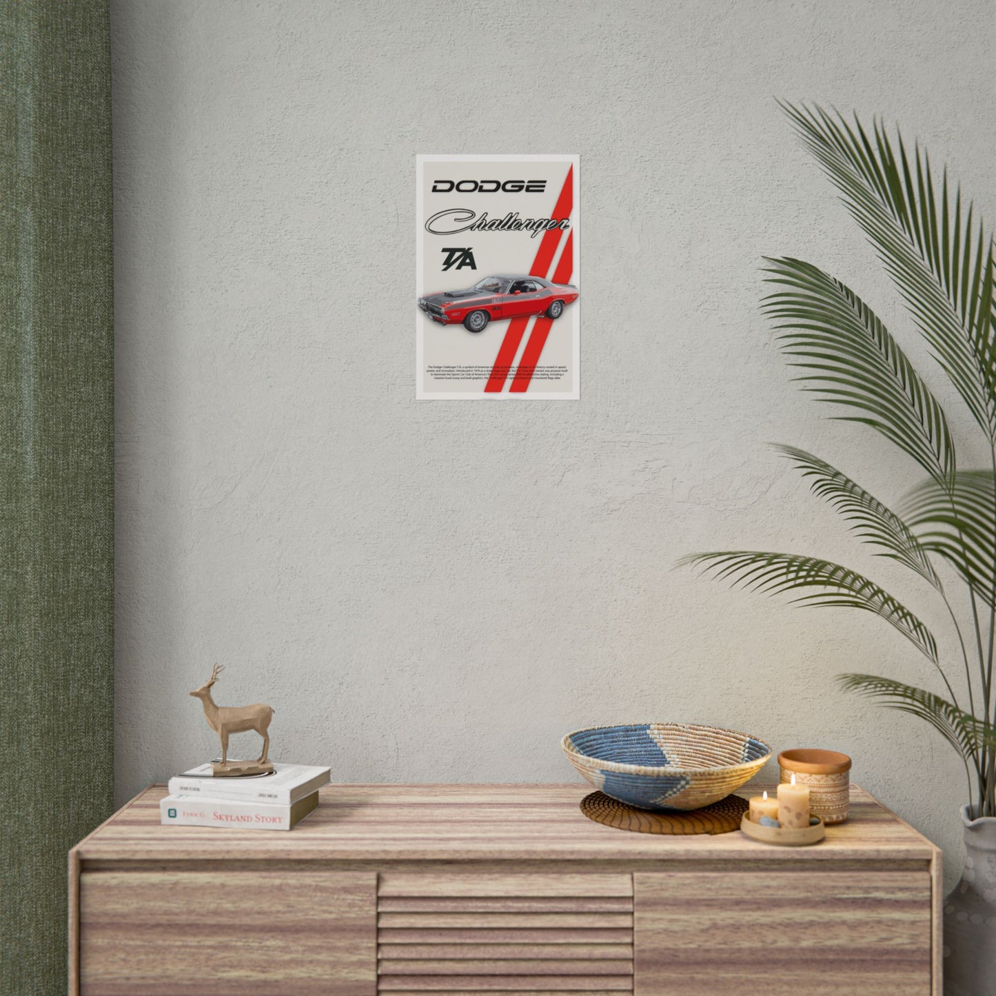 Dodge Challenger T/A Poster