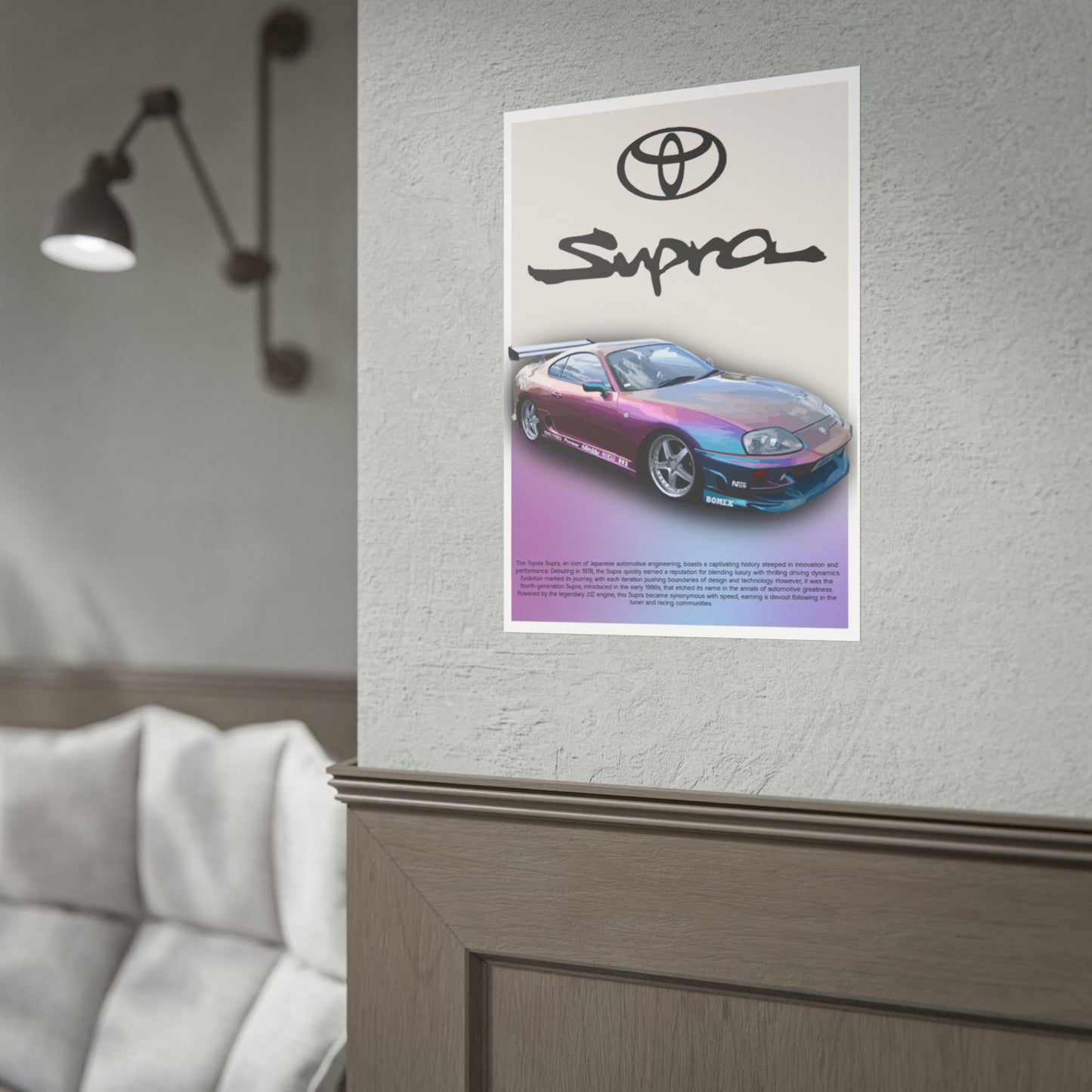 Toyota Supra Poster