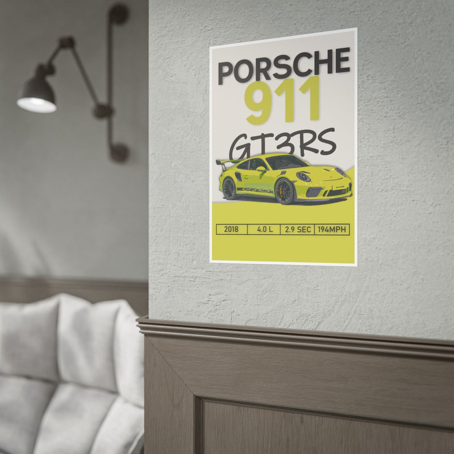 Porsche 911 GT3RS Poster