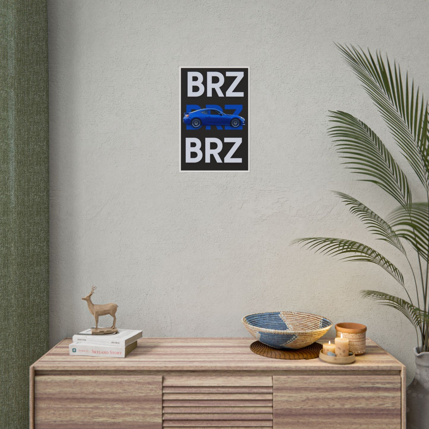 Subaru BRZ Poster