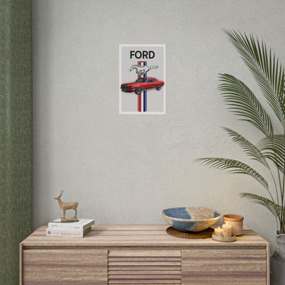 Ford Mustang Poster
