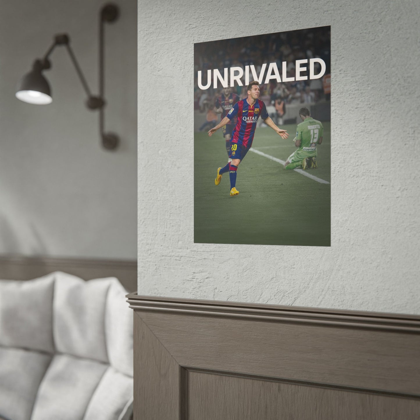 Messi Unrivaled Poster